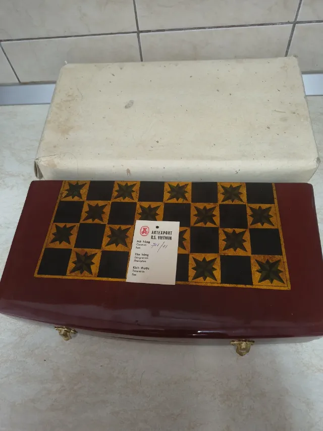Set Șah Vintage de Colecție – Artexport R.S. Vietnam, Piese Tematice 6c iim – fotografia 2 din 8