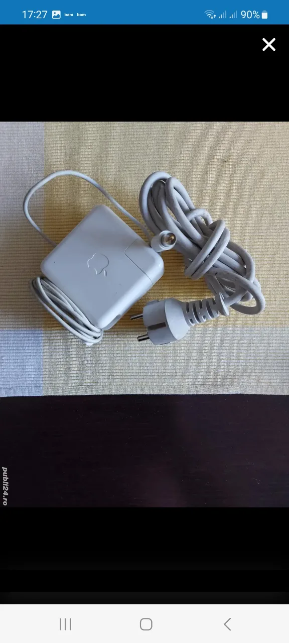 vînd încărcător Apple 85W  MagSafe2 – fotografia 3 din 3