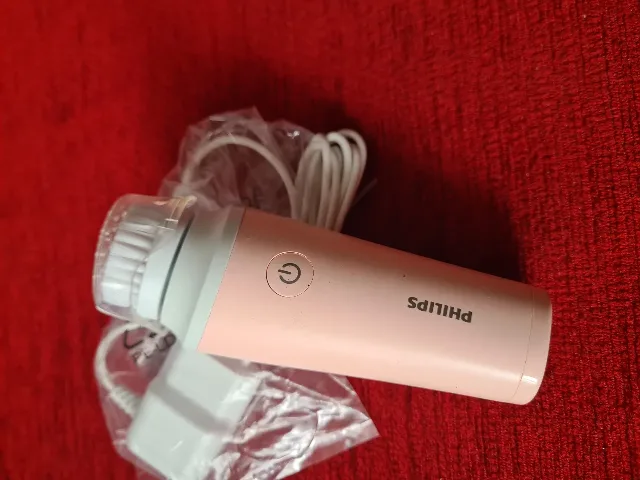 Perie electrică curățare facială Philips VisaPure Essential roz - NOUĂ – Bistrita, Bistrița-Năsăud
