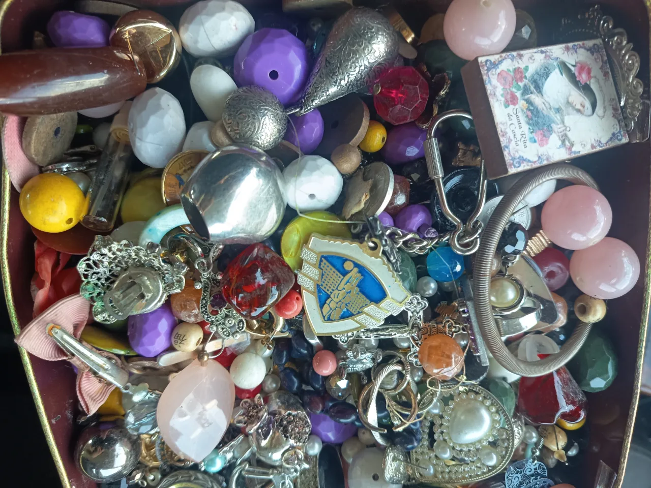 accesoriu vintage pentru proiecte DIY – fotografia 7 din 8