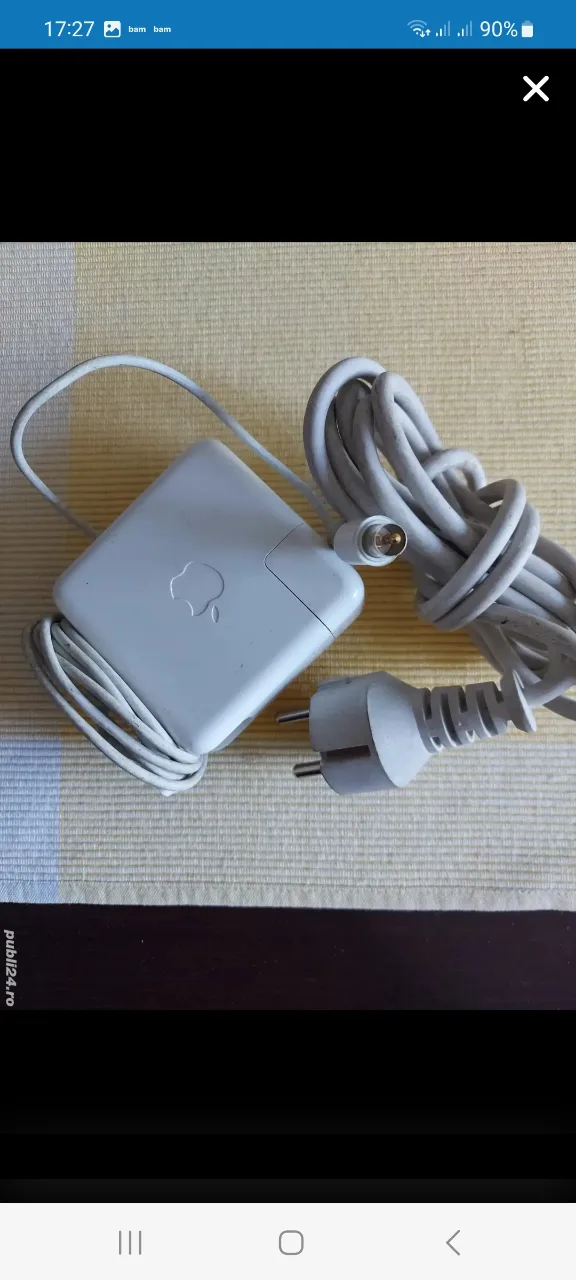 vînd încărcător Apple 85W  MagSafe2 – Ploiesti, Prahova