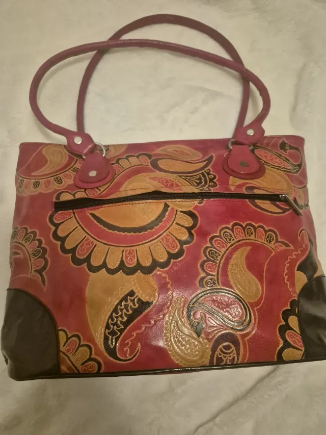 Geanta piele model India – Slobozia, Ialomița