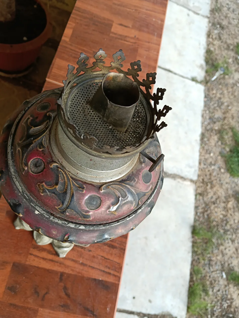 Lampa cu petrol R. Ditmar Viena 1900 – fotografia 7 din 8