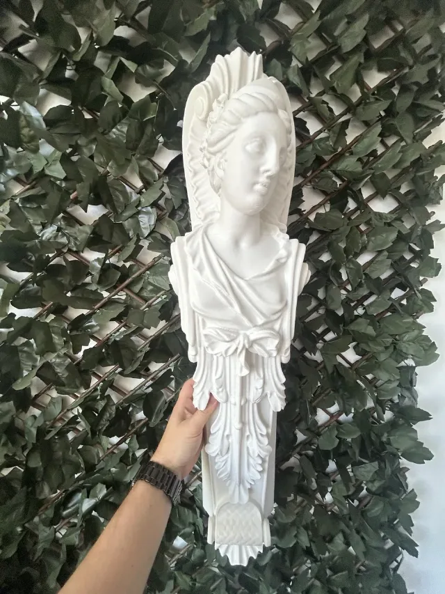🏛️ Statuetă decorativă în stil grecesc – 80 cm înălțime – fotografia 2 din 3