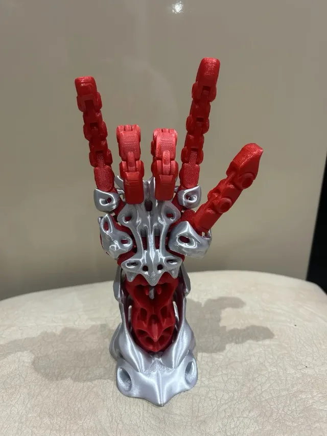 Mana articulata - printata 3D – fotografia 8 din 8
