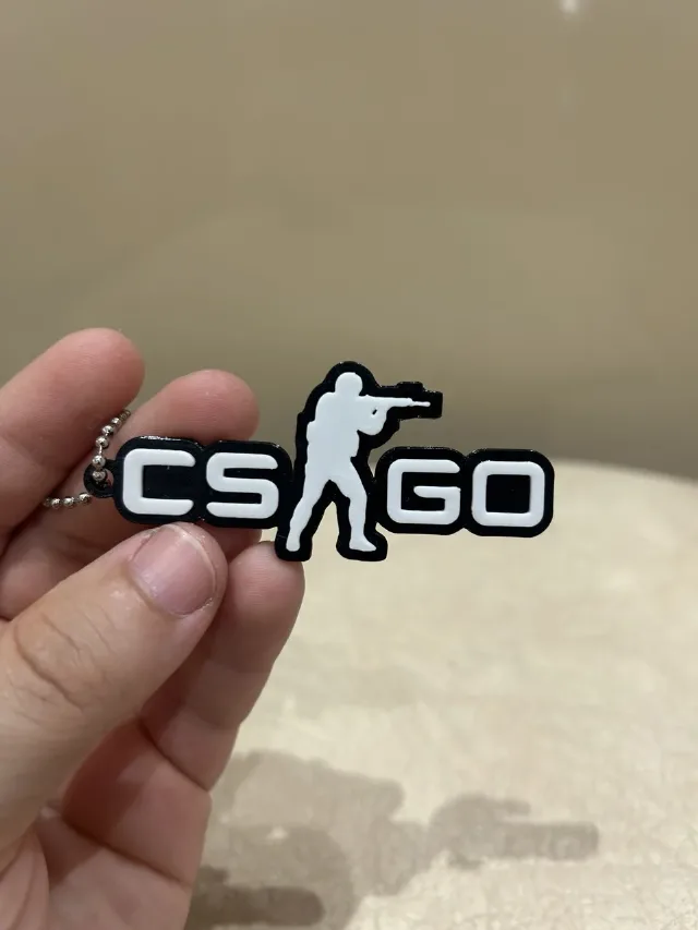 Breloc CS GO - printat 3D – fotografia 3 din 3