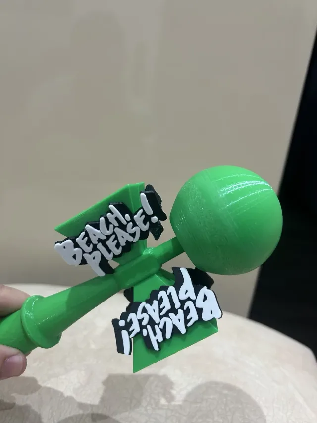 Kendama Beach, Please! – Printată 3D – fotografia 4 din 5
