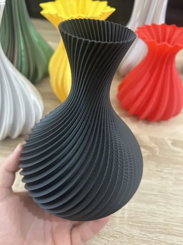 Vaza printata 3D - 24 cm inaltime – fotografia 5 din 5