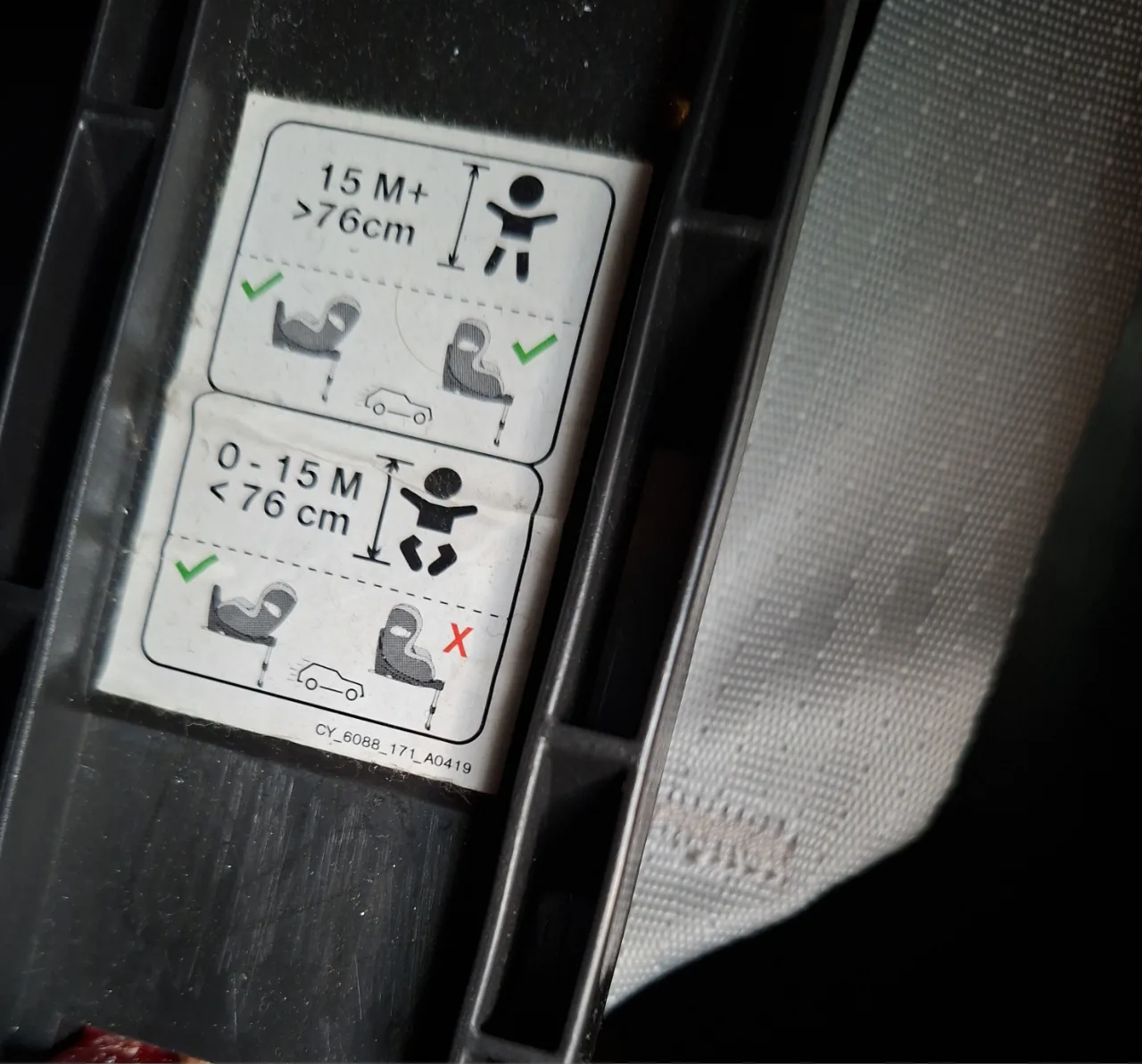 Scaun auto premium copii, Cybex Sirona, 0-4 ani,  utilizat – fotografia 4 din 8