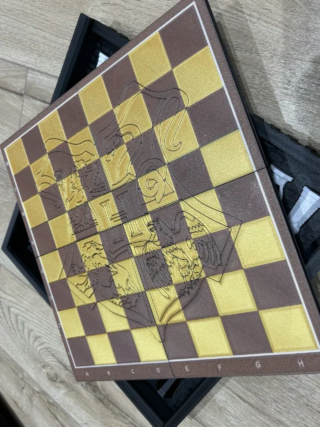 ⚡ Tabla de Șah Harry Potter – Tabla Magică, Printată 3D – fotografia 6 din 8