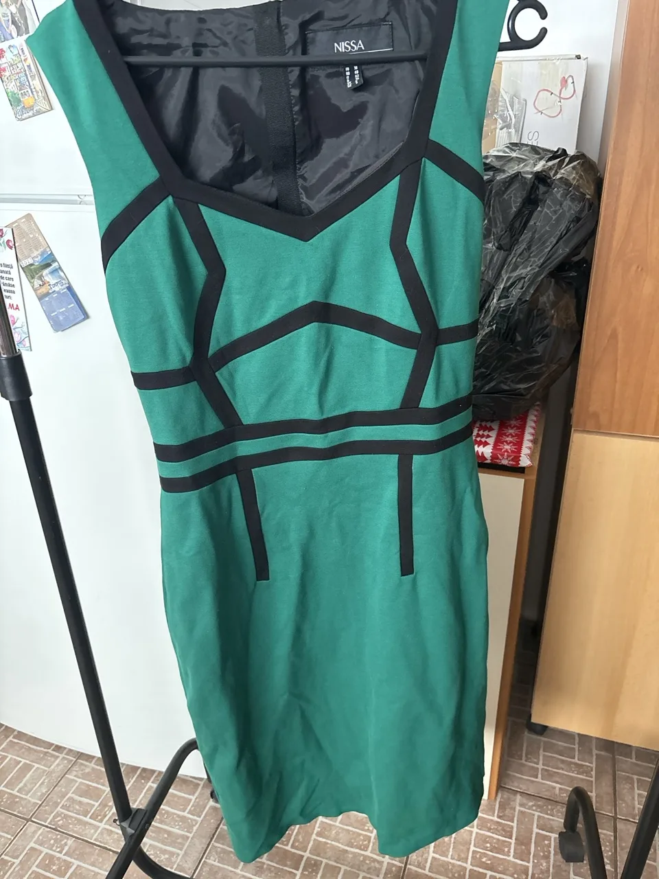 Rochie office / casual midi Nissa mărimea L stare impeccabla – Popesti leordeni, Ilfov