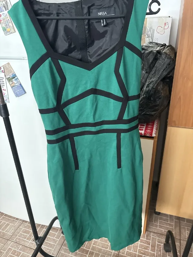 Rochie office / casual midi Nissa mărimea L stare impeccabla – Popesti leordeni, Ilfov