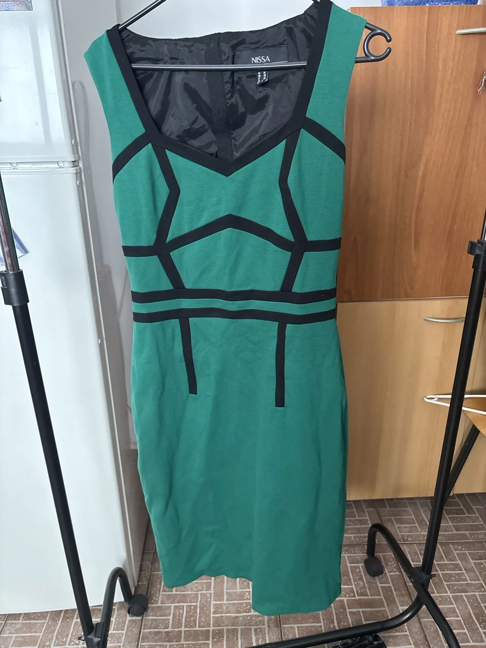Rochie office / casual midi Nissa mărimea L stare impeccabla – fotografia 3 din 4