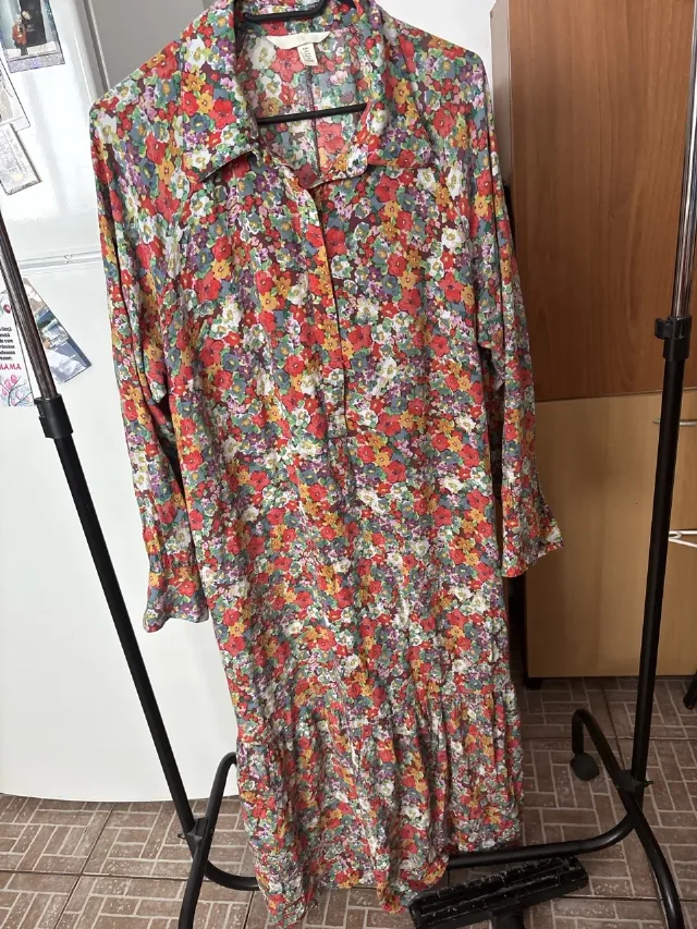 Rochie lungă de la H&M mărimea L – fotografia 4 din 4
