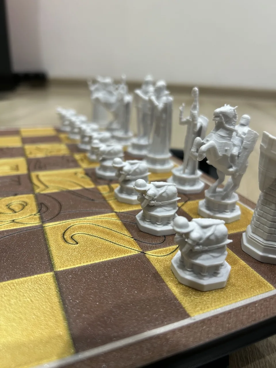 ⚡ Tabla de Șah Harry Potter – Tabla Magică, Printată 3D – fotografia 4 din 8