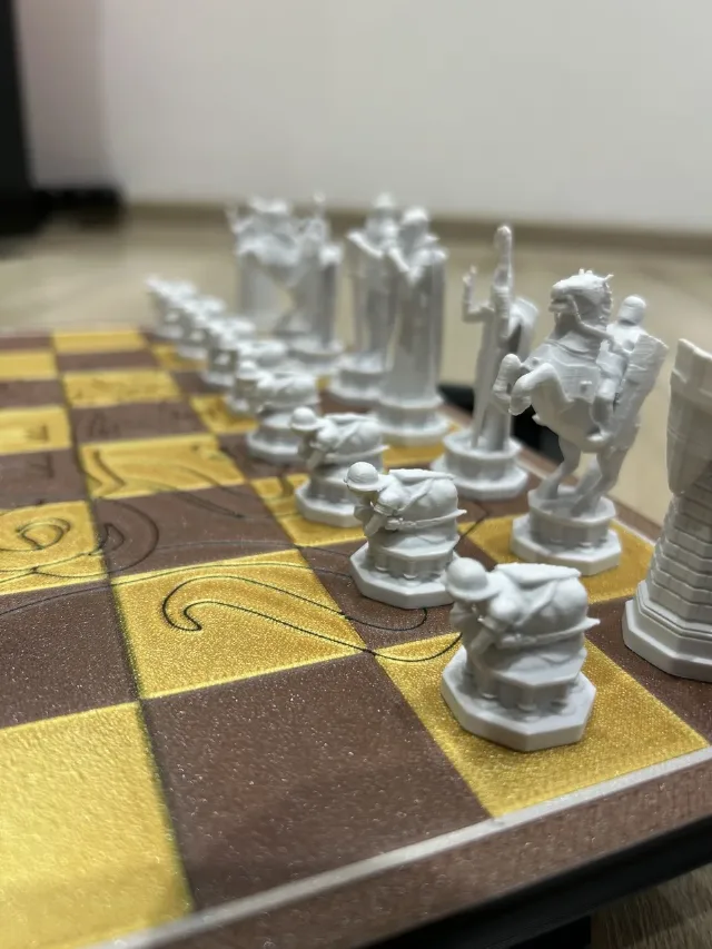 ⚡ Tabla de Șah Harry Potter – Tabla Magică, Printată 3D – fotografia 4 din 8
