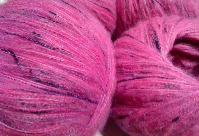 MOHAIR / ALPACA - fir subtire - CICLAME/BLEUMARIN – Curtea de Arges, Argeș