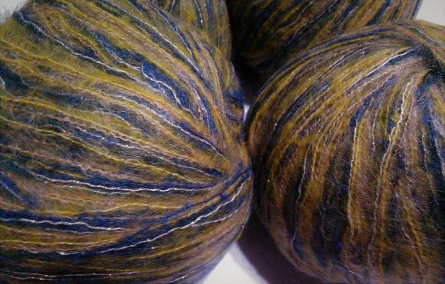 MOHAIR / ALPACA - fir subtire - MUSTAR/BLEUMARIN/AURIU – Curtea de Arges, Argeș