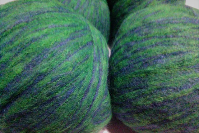 MOHAIR / ALPACA - fir subtire - ALBASTRU/VERDE – Curtea de Arges, Argeș