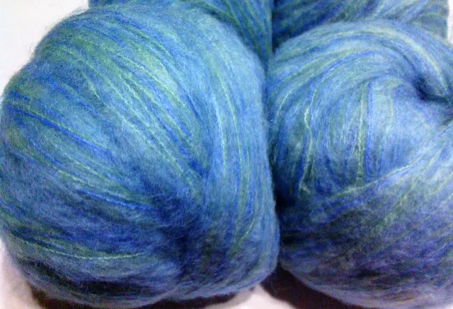 MOHAIR / ALPACA - fir subtire - BLUE/VERNIL – Curtea de Arges, Argeș