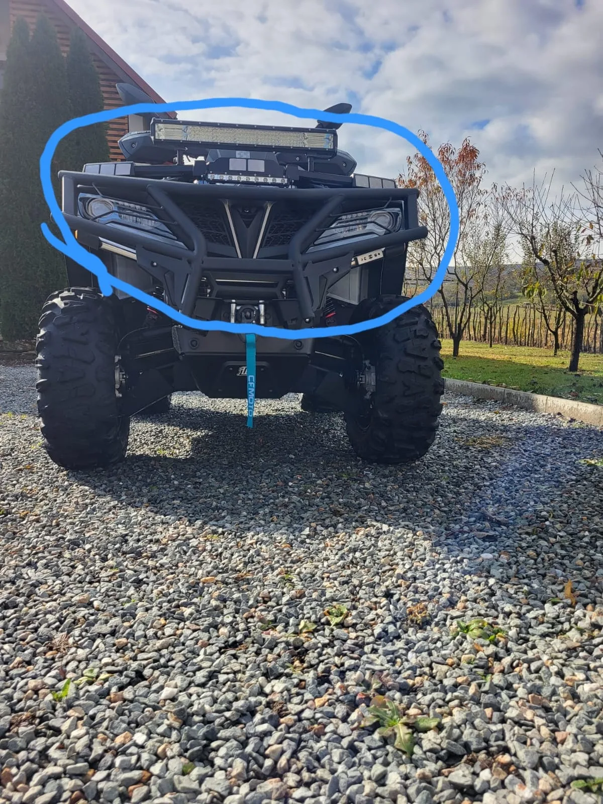 Bulbar echipat cu led bar – Cluj, Napoca