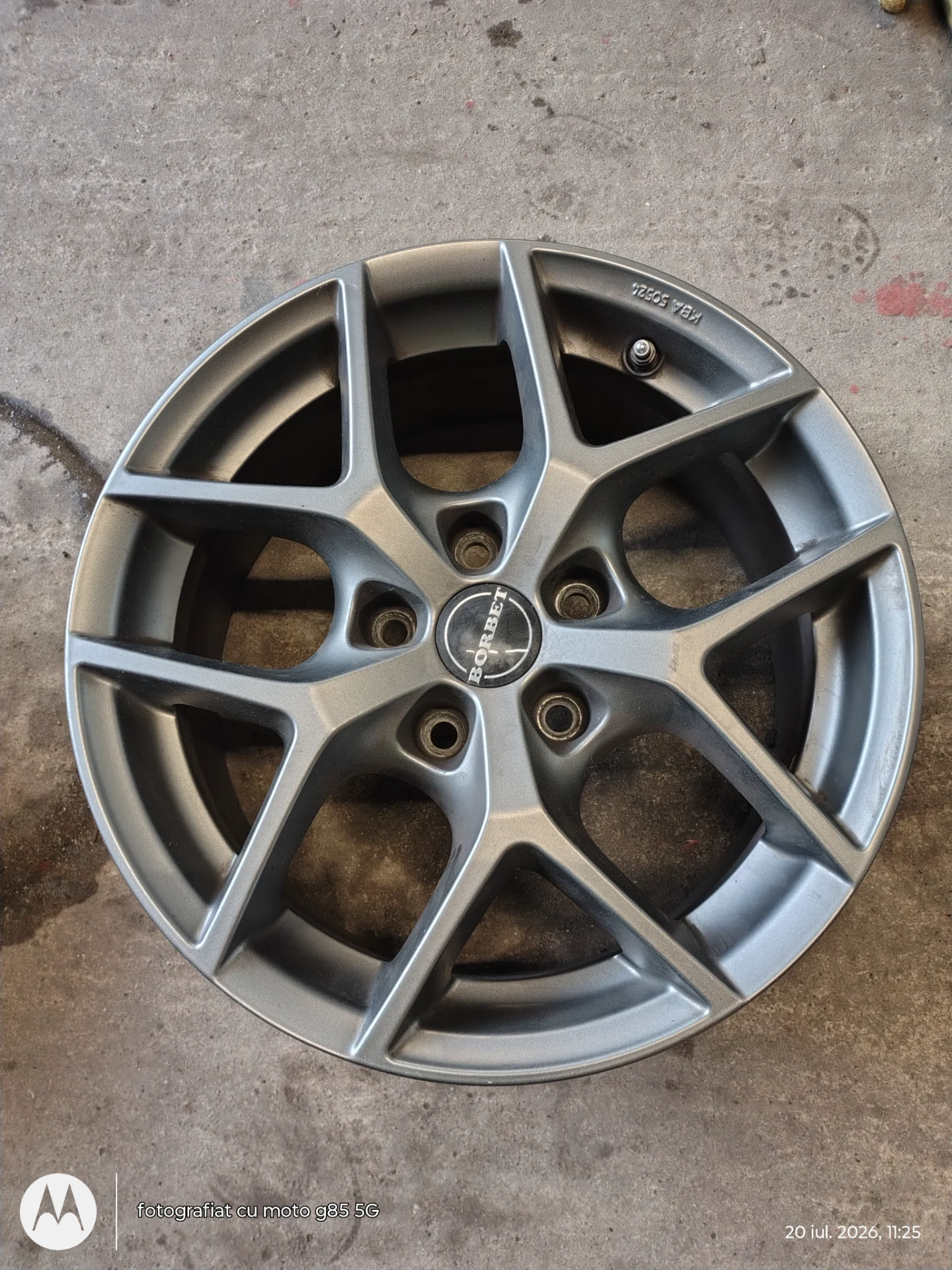 Jante aliaj 16 zoll marca Borbet, gama Vw, Seat, Audi, Skoda – fotografia 3 din 6