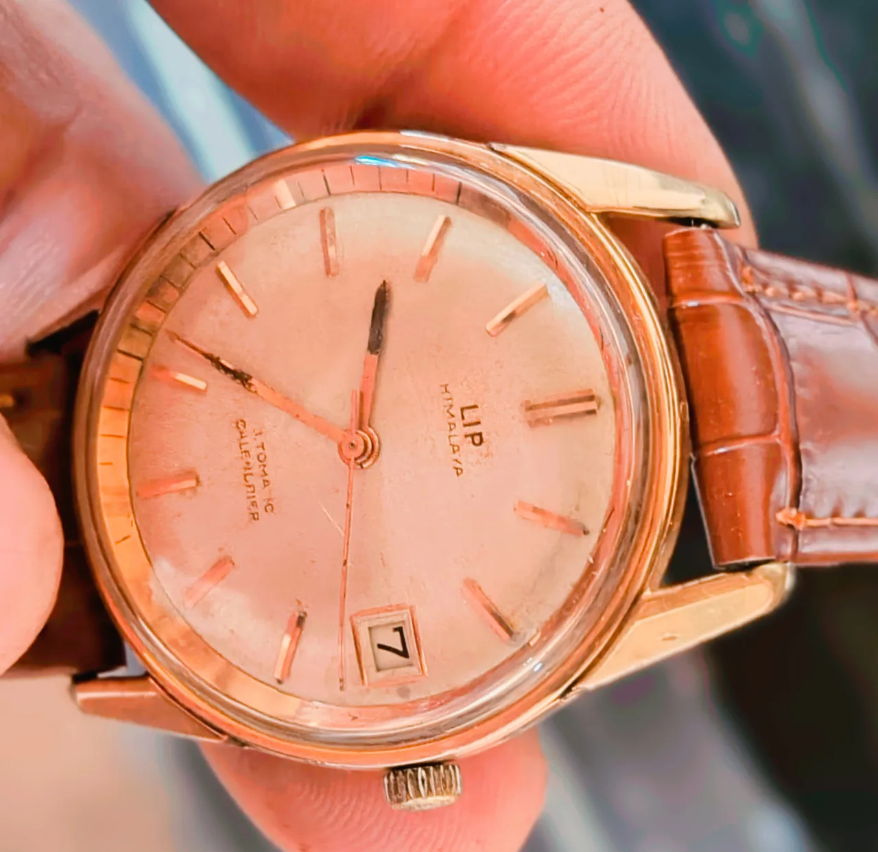 LIP Himalaya Automatic Calendrier ceas bărbătesc – fotografia 4 din 8