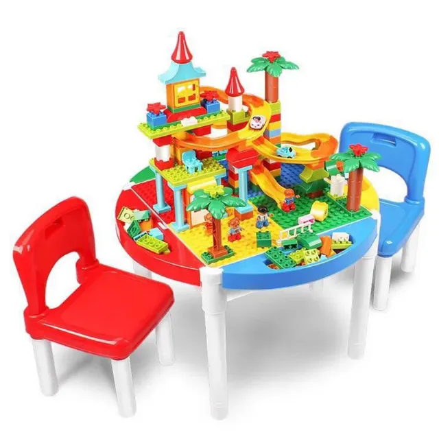 Masa Tip Lego cu 2 scaune incluse – fotografia 1 din 4