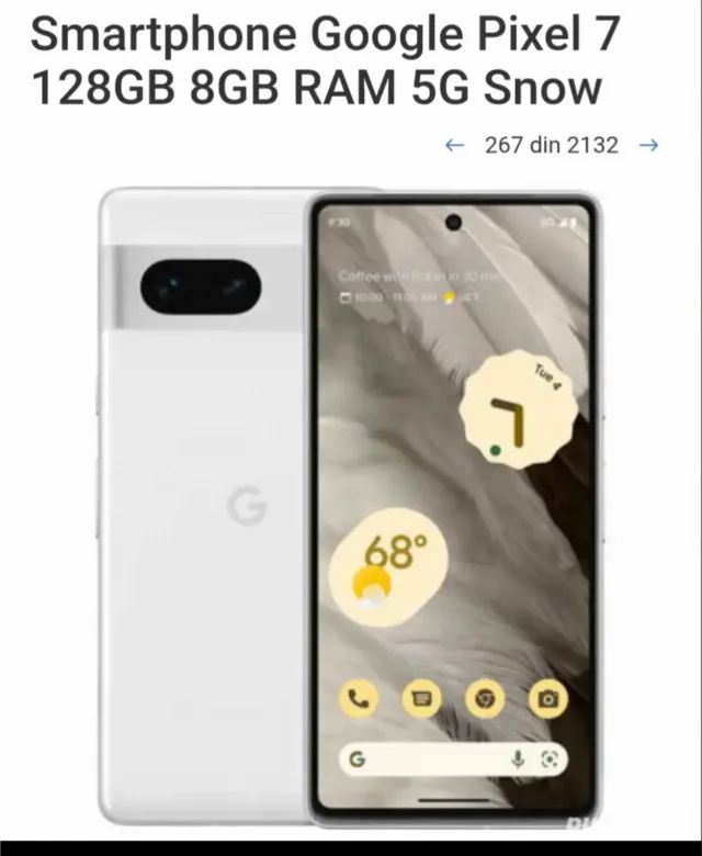 Telefon Google pixel 7 – fotografia 2 din 4