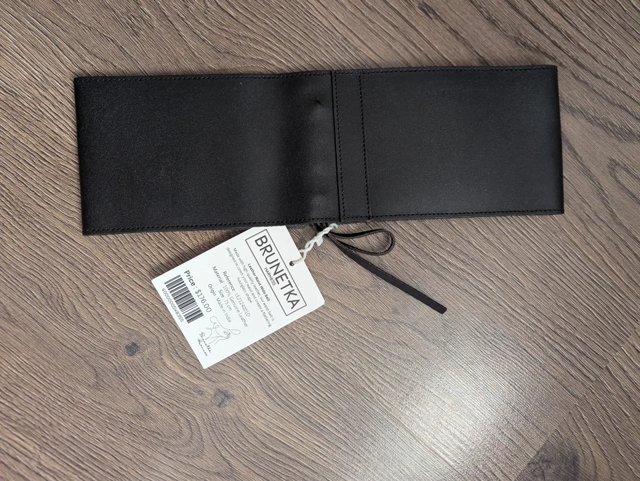 Centura piele naturala nouă 75 cm – fotografia 6 din 7