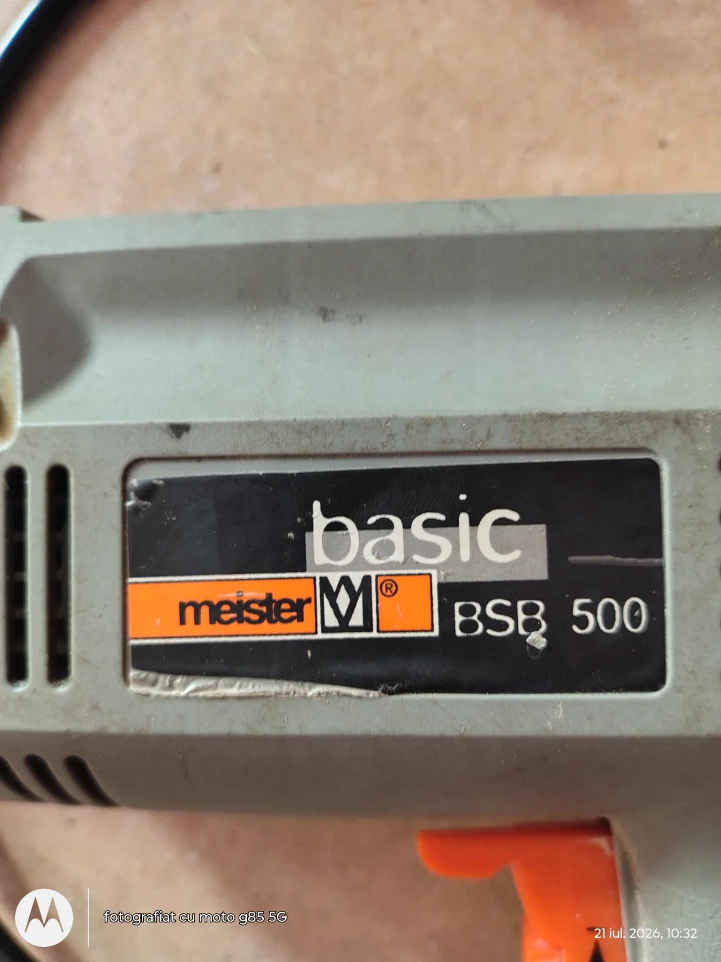 Bormasina BSB 500 fabricata in Germania, in stare de utilizare. – fotografia 4 din 4