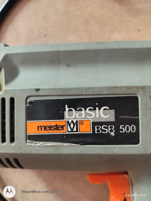 Bormasina BSB 500 fabricata in Germania, in stare de utilizare. – fotografia 4 din 4
