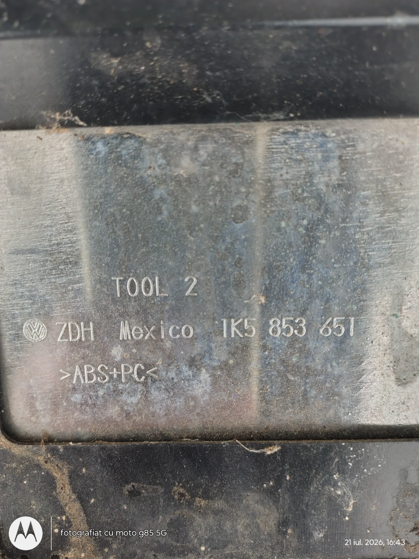 Grila radiator VW Golf 5 Variant, Vw Jetta 3 – fotografia 3 din 3