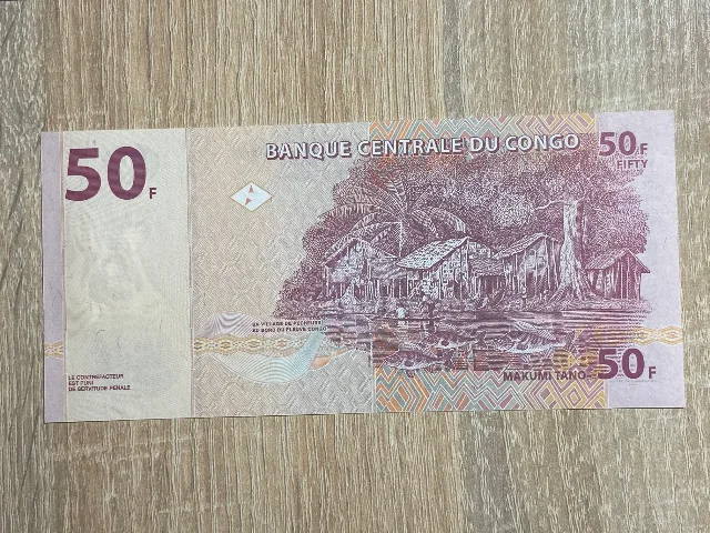 Congo - 50 francs 2013  UNC – fotografia 2 din 2