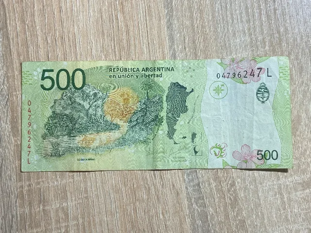 Argentina - 500 pesos 2018 – fotografia 2 din 2