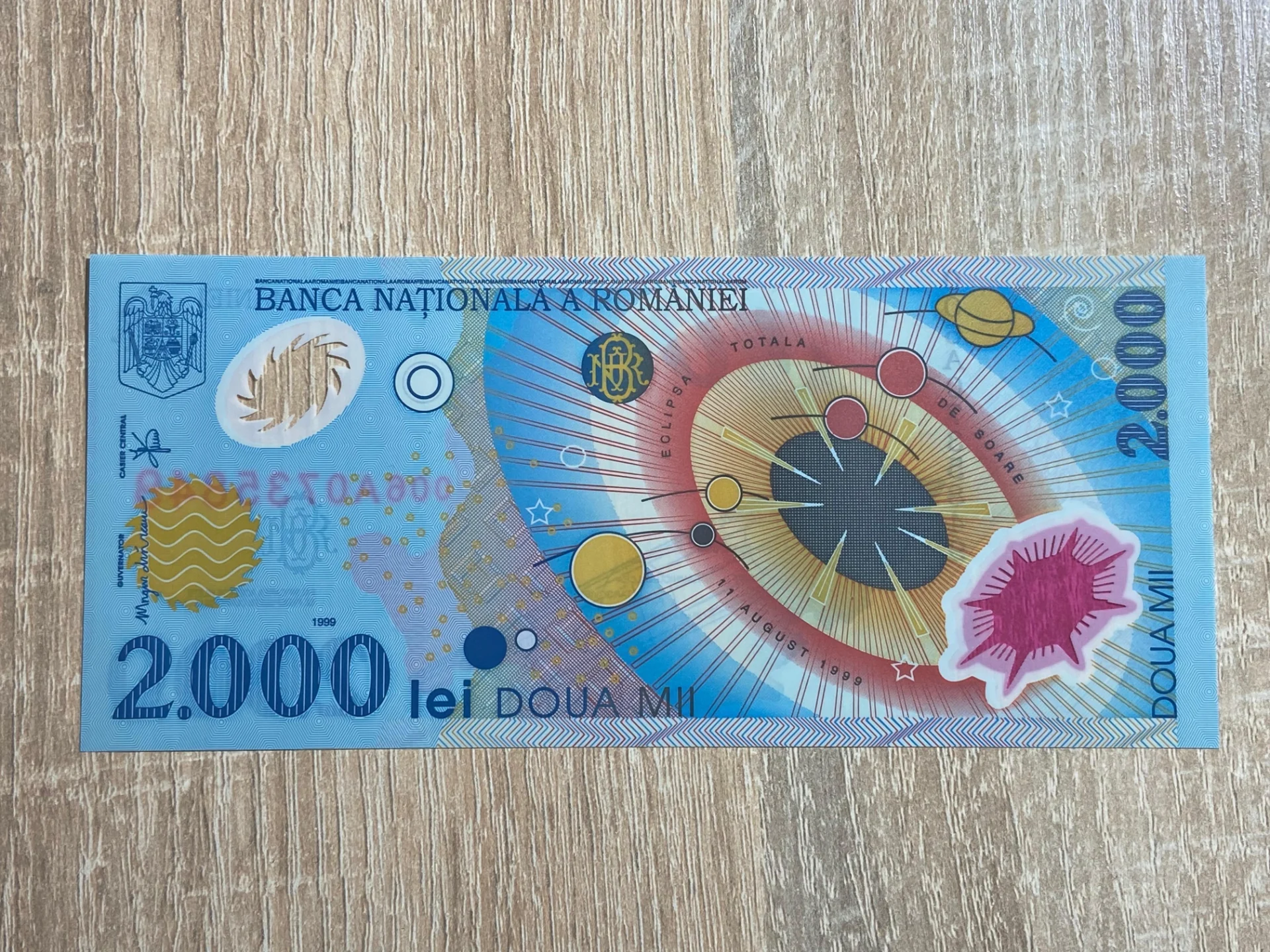 Romania - 2000 lei 1999  UNC – fotografia 1 din 2