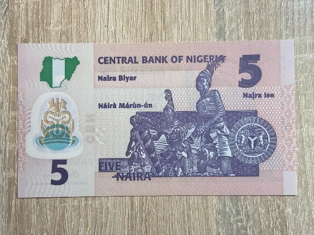 Nigeria - 5 naira 2018  UNC – fotografia 2 din 2