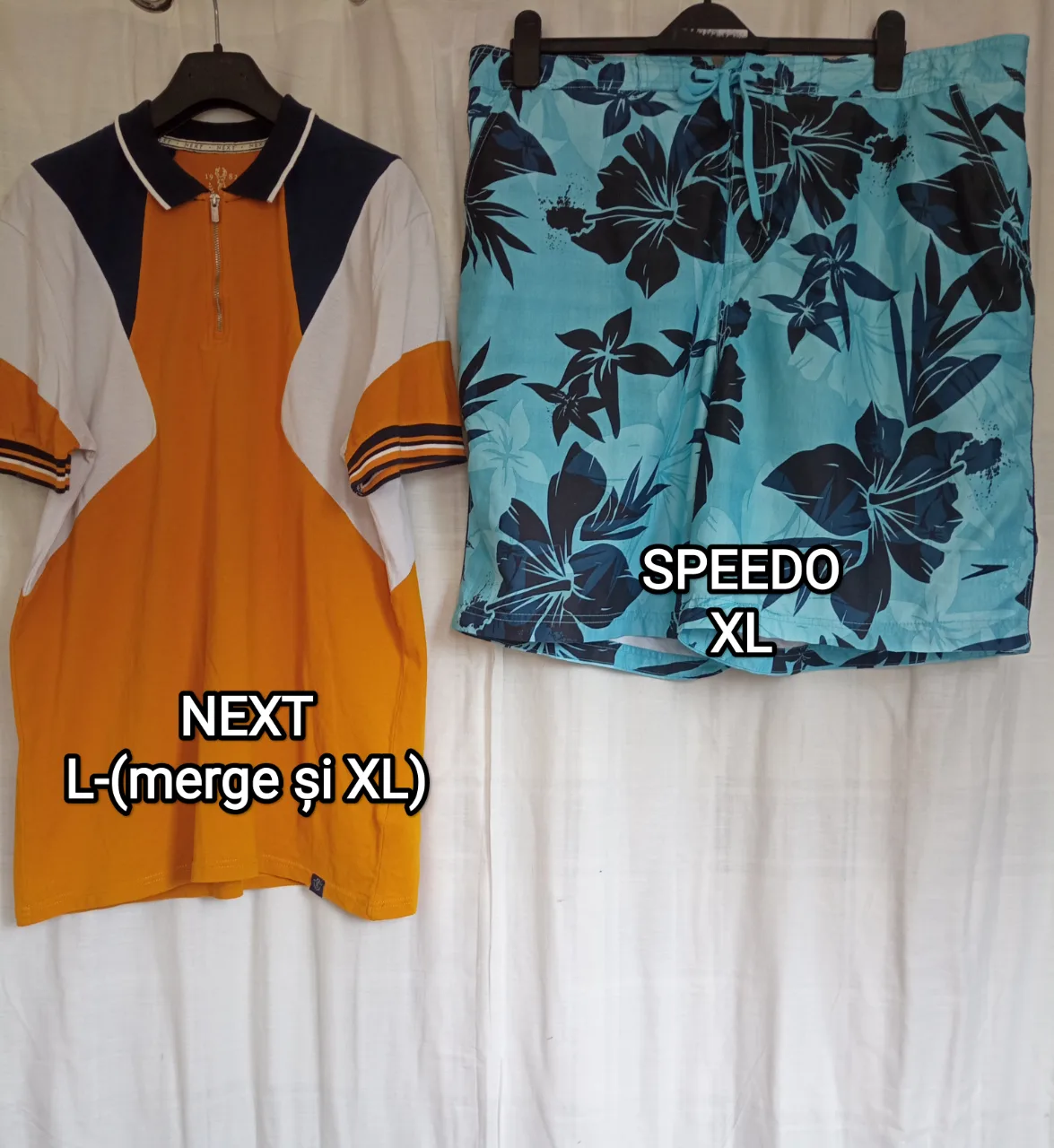 IMPECABILE  Tricou NEXT L/XL 50 lei Bermude SPEEDO XL 35 lei – Cublesu Somesan, Cluj