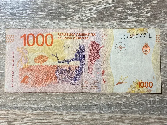 Argentina - 1000 pesos 2019 – fotografia 2 din 2