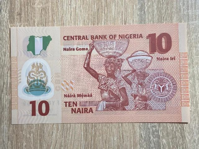 Nigeria - 10 naira 2022  UNC – fotografia 2 din 2
