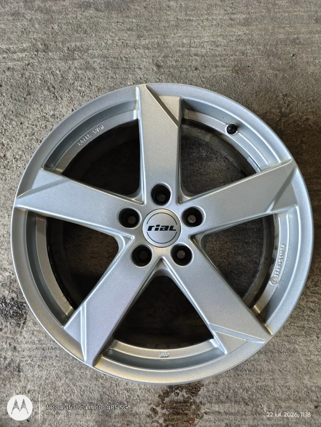 Jante aliaj 18 zoll marca Rial Germany, gama Hyundai, Kia, Mazda, Dacia Duster cu senzori de presiune pe fiecare janta. – fotografia 2 din 8
