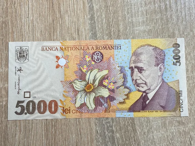 Romania - 5000 lei 1998 UNC – Iasi, Iași