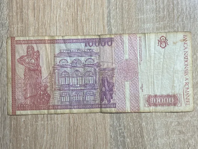 Romania - 10.000 lei 1994 – fotografia 2 din 2