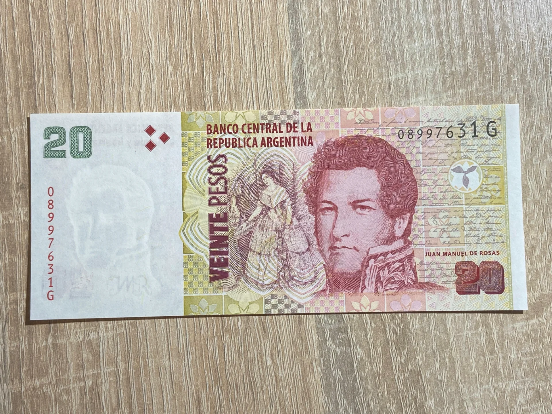 Argentina - 20 pesos 2018 UNC – fotografia 1 din 2