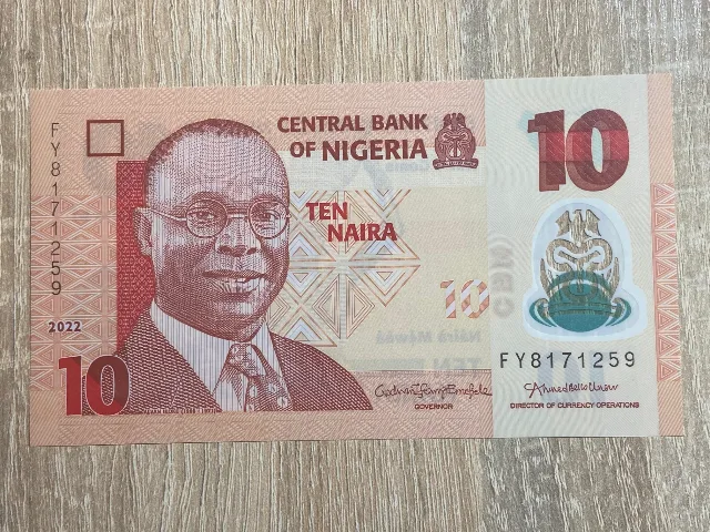 Nigeria - 10 naira 2022 UNC – Iasi, Iași