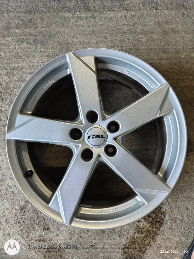 Jante aliaj 18 zoll marca Rial Germany, gama Hyundai, Kia, Mazda, Dacia Duster cu senzori de presiune pe fiecare janta. – fotografia 3 din 8