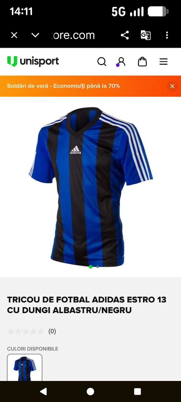 Tricou sport Adidas mărimea S – Vaslui, Vaslui