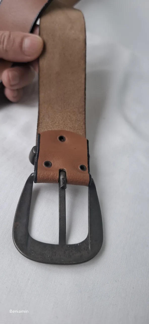 Curea bărbați Timberland din piele naturală premium (Mărimea 95 / 40) – fotografia 5 din 6