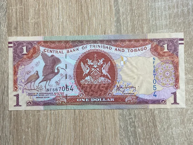 Trinidad Tobago - 1 dollar 2006  UNC – fotografia 1 din 2