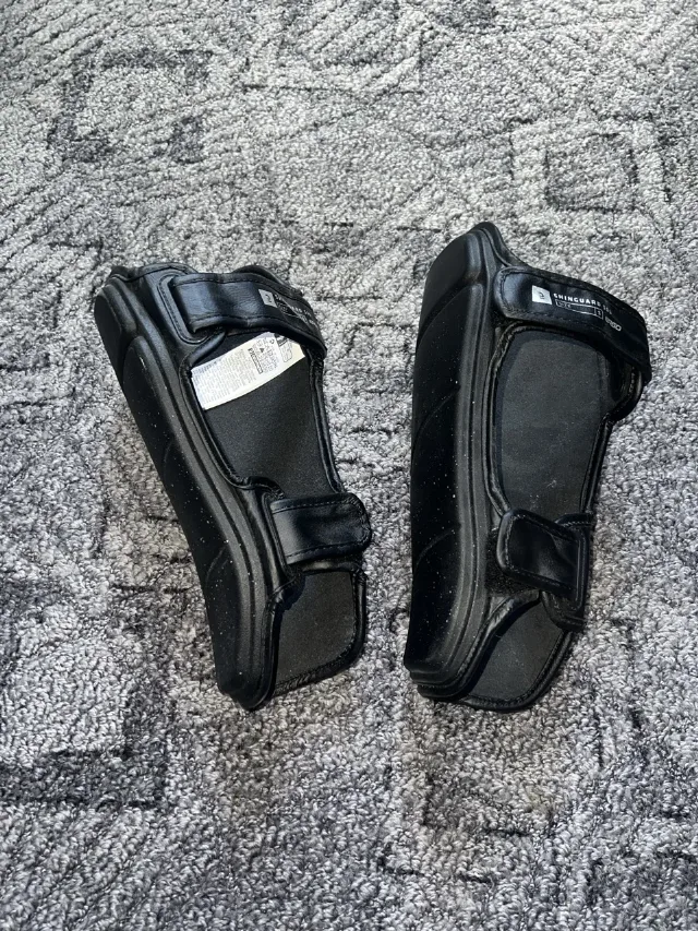 Protecții Tibie / Tibiere Kickboxing Outshock 500 Ergo – Mărimea S – fotografia 5 din 8